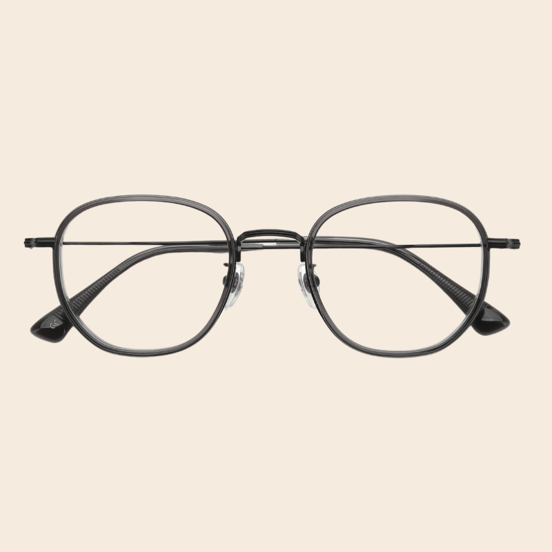 Premium Korean Metal Acetate Square Frames Lash Lucy | McCray Eyewear Canada