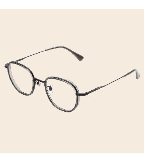 Premium Korean Metal Acetate Square Frames Lash Lucy | McCray Eyewear Canada