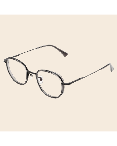 Premium Korean Metal Acetate Square Frames Lash Lucy | McCray Eyewear Canada