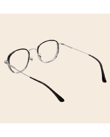Premium Korean Metal Acetate Square Frames Lash Lucy | McCray Eyewear Canada