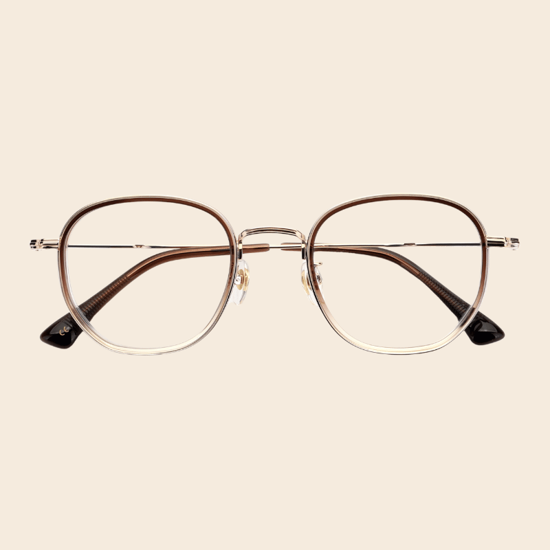 Premium Korean Metal Acetate Square Frames Lash Lucy | McCray Eyewear Canada