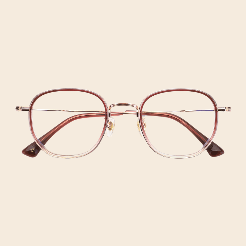 Premium Korean Metal Acetate Square Frames Lash Lucy | McCray Eyewear Canada