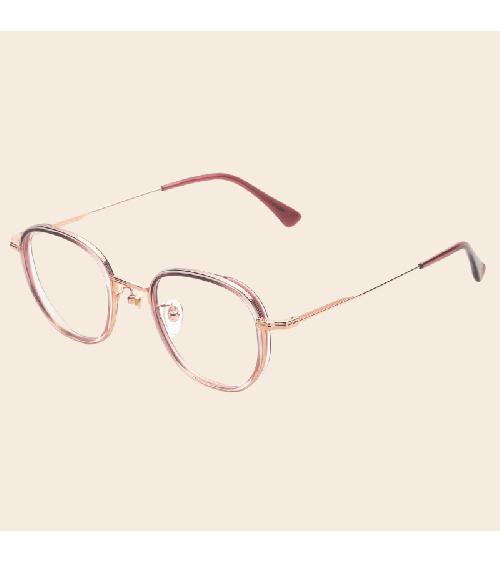 Premium Korean Metal Acetate Square Frames Lash Lucy | McCray Eyewear Canada