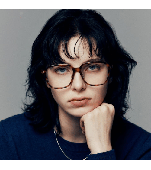 Premium Korean Oversized Square Acetate Frames Lash Alex | McCray Eyewear Canada