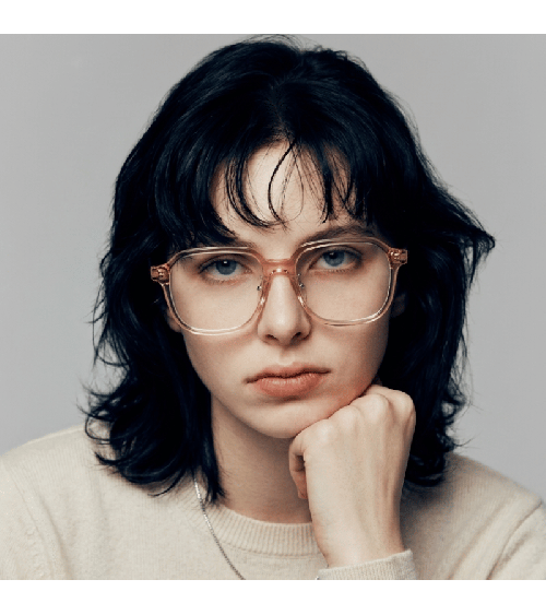 Premium Korean Oversized Square Acetate Frames Lash Alex | McCray Eyewear Canada