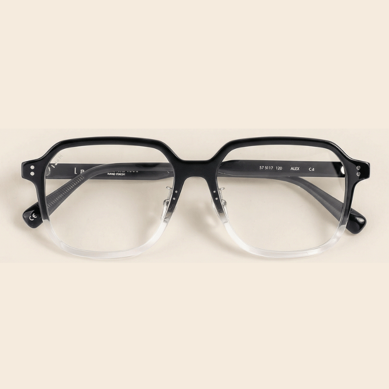Premium Korean Oversized Square Acetate Frames Lash Alex | McCray Eyewear Canada