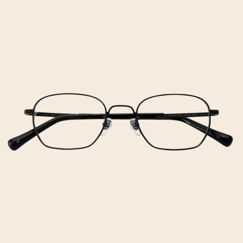 Premium Korean Square Titanium Frames Lash Alfie | McCray Eyewear Canada