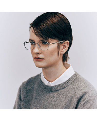Premium Korean Square Titanium Frames Lash Alfie | McCray Eyewear Canada