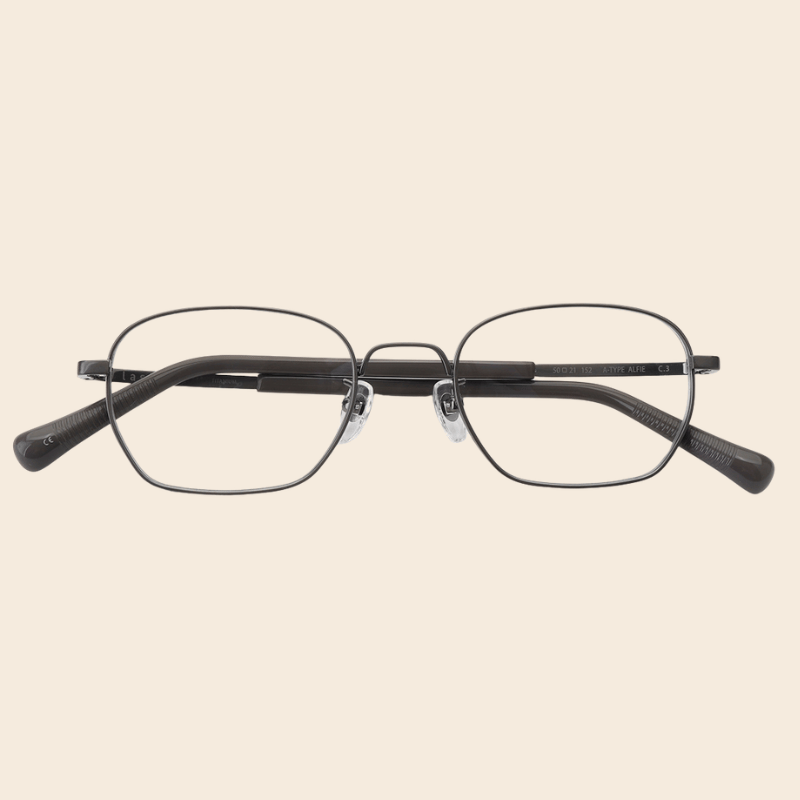 Premium Korean Square Titanium Frames Lash Alfie | McCray Eyewear Canada