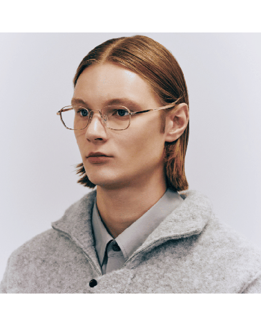 Premium Korean Square Titanium Frames Lash Alfie | McCray Eyewear Canada