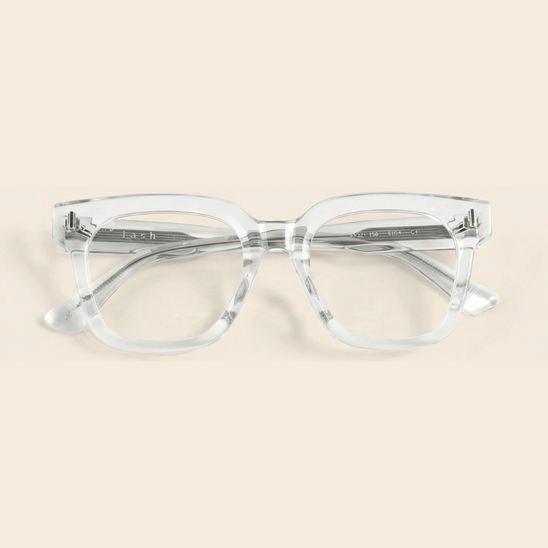Premium Korean Bold Square Acetate Frames Lash Sian | McCray Eyewear Canada