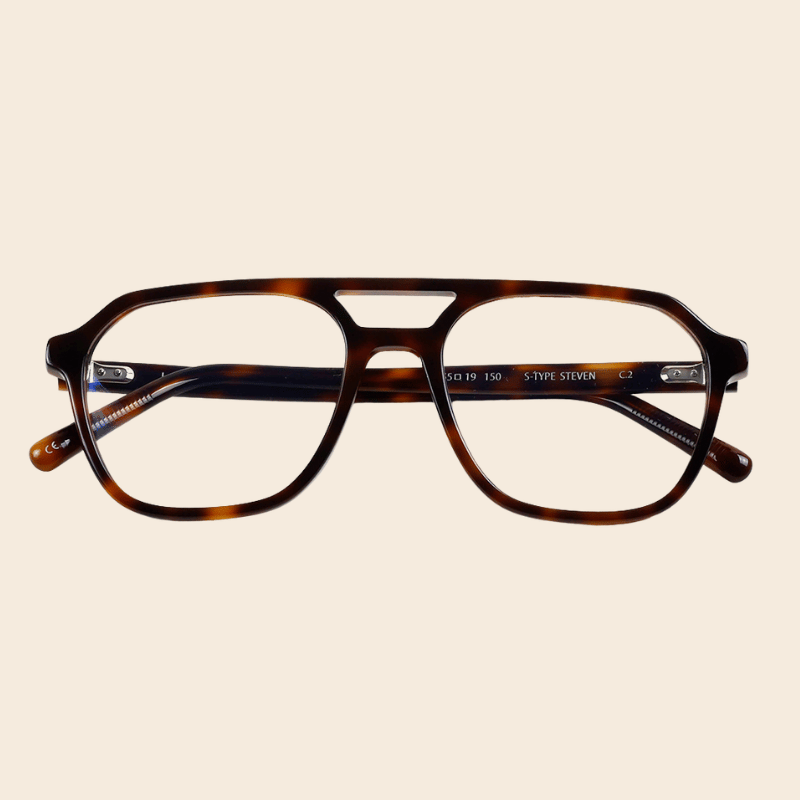 Premium Korean Double Bridge Acetate Frames Lash Steven | McCray Eyewear Canada