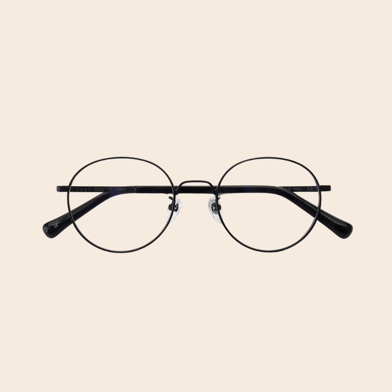 Premium Korean Round Titanium Frames Lash Adele | McCray Eyewear Canada