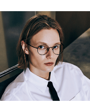 Premium Korean Round Titanium Frames Lash Adele | McCray Eyewear Canada