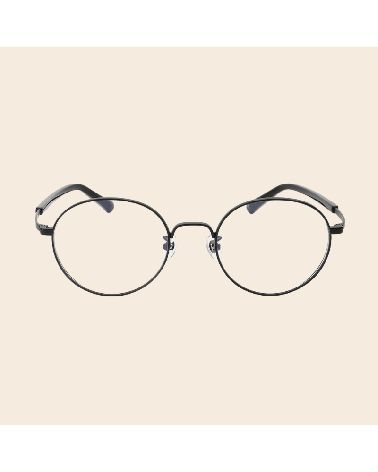 Premium Korean Round Titanium Frames Lash Adele | McCray Eyewear Canada