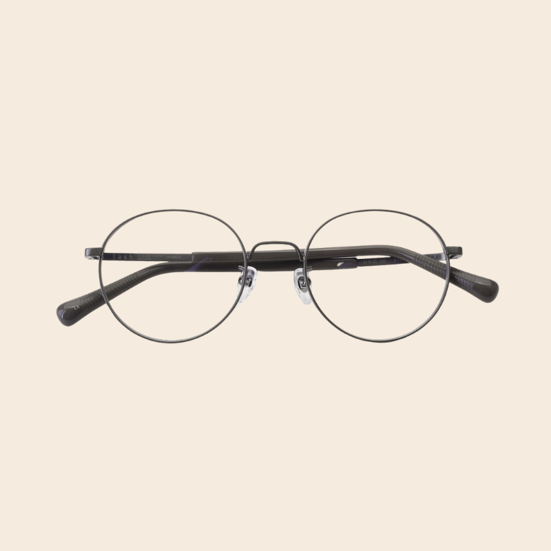 Premium Korean Round Titanium Frames Lash Adele | McCray Eyewear Canada