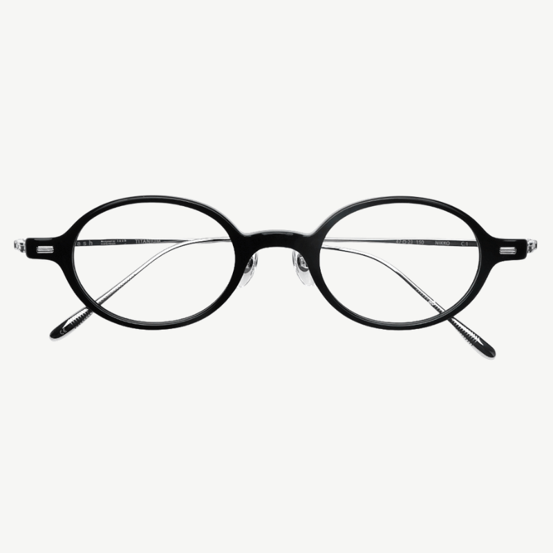 Premium Korean Oval Combination Frames Lash Nikko | McCray Eyewear Canada