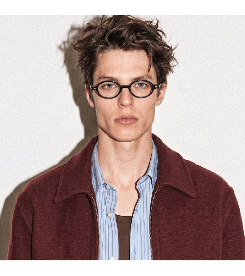 Premium Korean Oval Combination Frames Lash Nikko | McCray Eyewear Canada