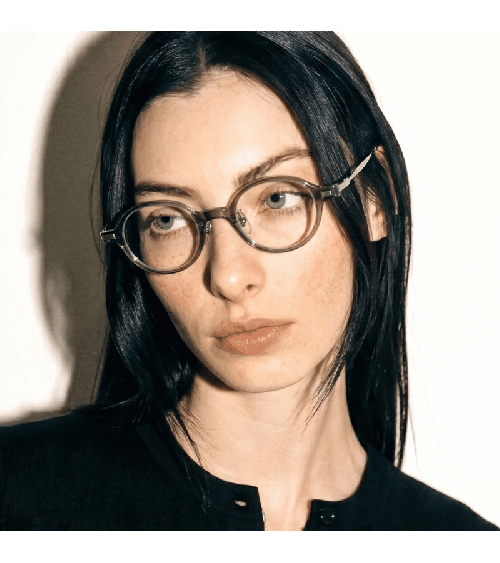Premium Korean Oval Combination Frames Lash Nikko | McCray Eyewear Canada