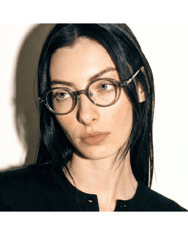 Premium Korean Oval Combination Frames Lash Nikko | McCray Eyewear Canada