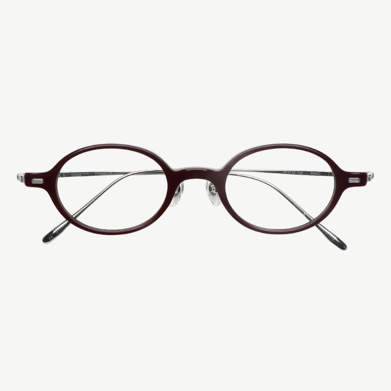 Premium Korean Oval Combination Frames Lash Nikko | McCray Eyewear Canada