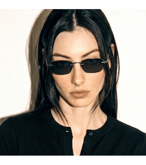 Rimless Beta Titanium Sunglass Wholesale Canada — Lash Wyatt S | McCray Eyewear