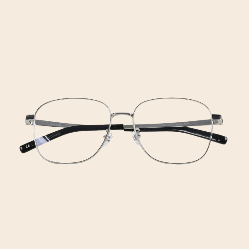 Premium Korean Titanium Square Frames Lash Anna | McCray Eyewear Canada