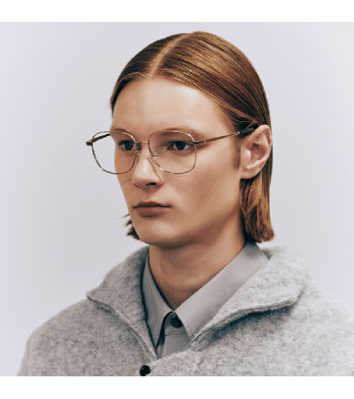 Premium Korean Titanium Square Frames Lash Anna | McCray Eyewear Canada