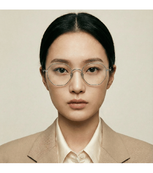 Premium Korean Octagon Titanium Frames Lash Addy | McCray Eyewear Canada