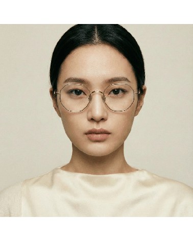Premium Korean Octagon Titanium Frames Lash Addy | McCray Eyewear Canada