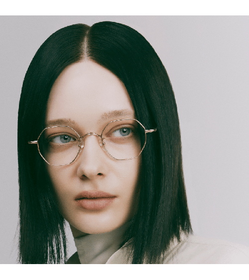 Premium Korean Octagon Titanium Frames Lash Addy | McCray Eyewear Canada