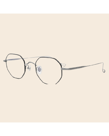 Premium Korean Octagon Titanium Frames Lash Addy | McCray Eyewear Canada