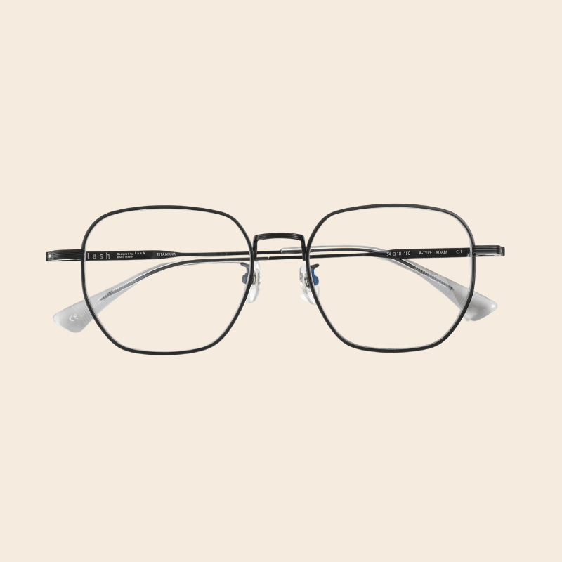 Premium Korean Polygonal Titanium Frames Lash Adam | McCray Eyewear Canada