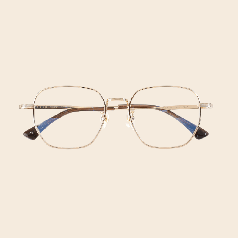 Premium Korean Polygonal Titanium Frames Lash Adam | McCray Eyewear Canada