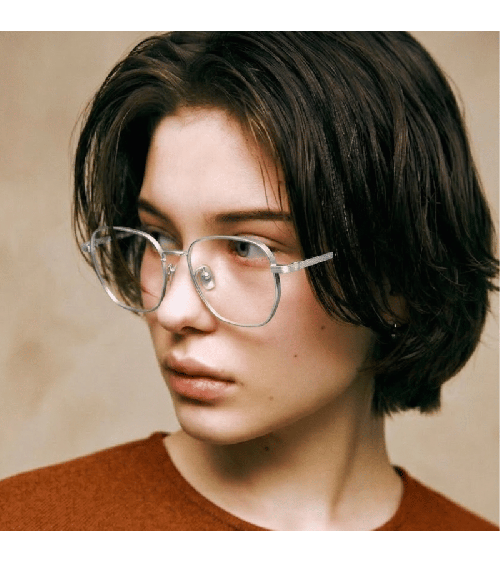 Premium Korean Polygonal Titanium Frames Lash Adam | McCray Eyewear Canada