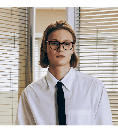 Premium Korean Square Frames Lash Hugo | McCray Eyewear Canada