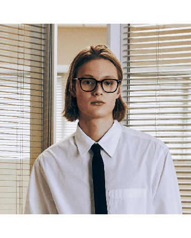 Premium Korean Square Frames Lash Hugo | McCray Eyewear Canada