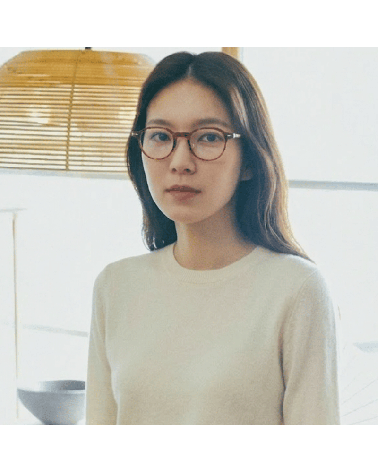 Premium Korean Pantos Acetate Frames Lash Cedar | McCray Eyewear Canada